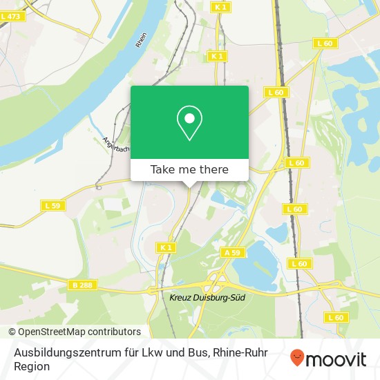 Ausbildungszentrum für Lkw und Bus map