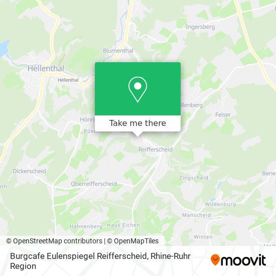 Burgcafe Eulenspiegel Reifferscheid map