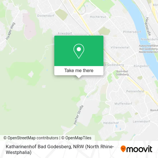 Карта Katharinenhof Bad Godesberg