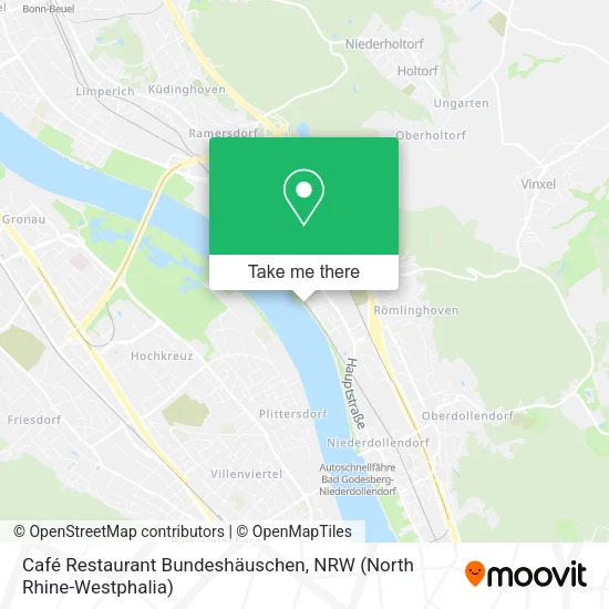 Карта Café Restaurant Bundeshäuschen