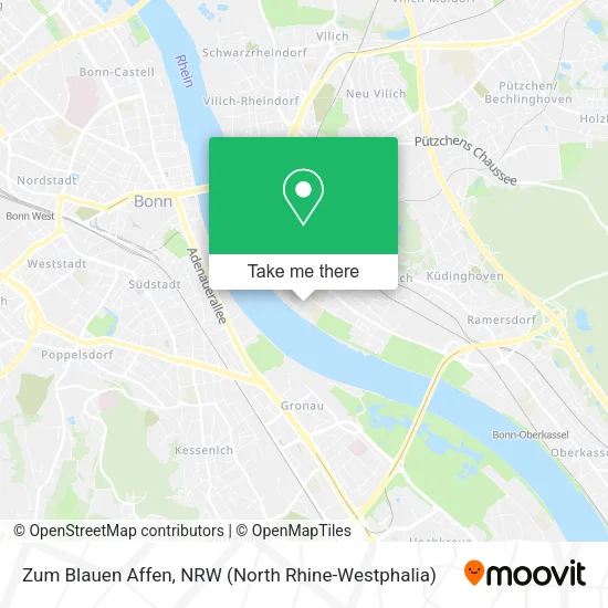 Карта Zum Blauen Affen