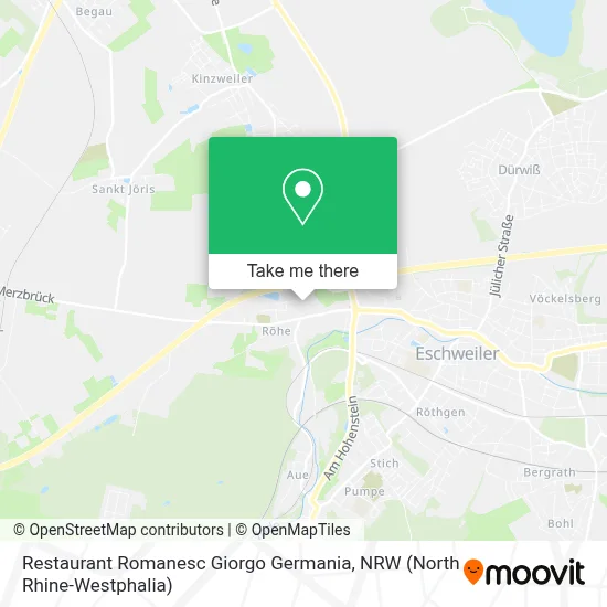 Restaurant Romanesc Giorgo Germania map