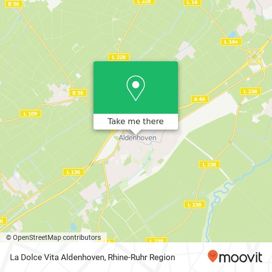 Карта La Dolce Vita Aldenhoven, Frauenrather Straße 5 52457 Aldenhoven