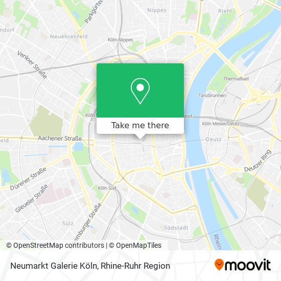 Neumarkt Galerie Köln map