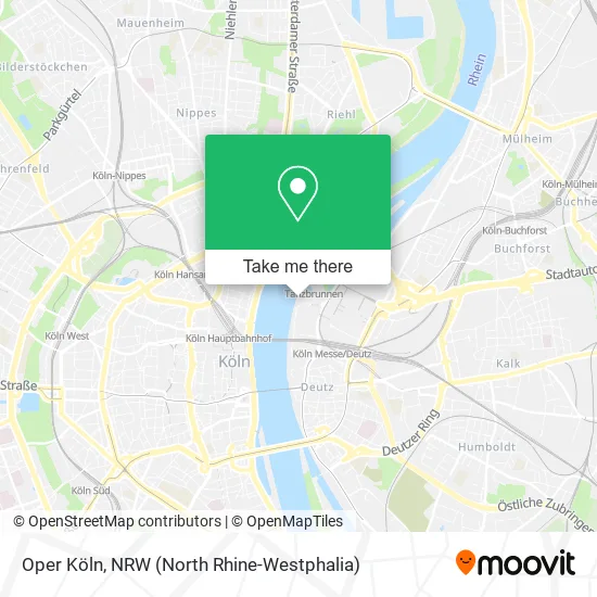 Oper Köln map