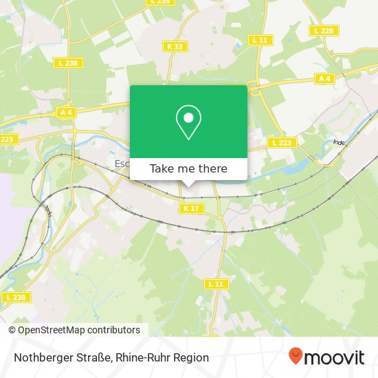 Nothberger Straße map