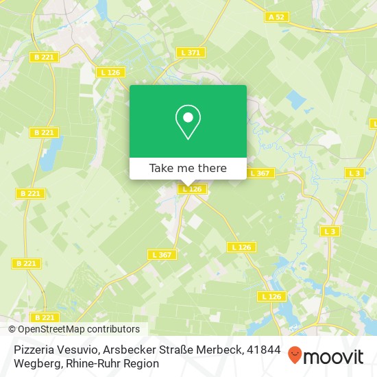 Pizzeria Vesuvio, Arsbecker Straße Merbeck, 41844 Wegberg map