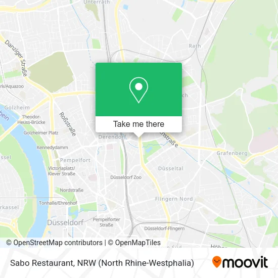 Карта Sabo Restaurant