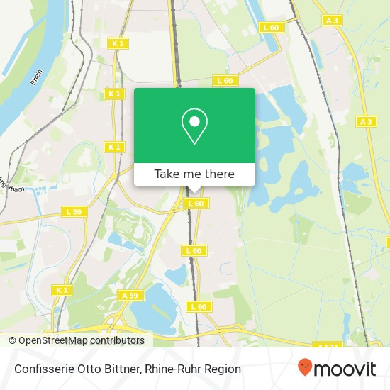 Confisserie Otto Bittner, Am Handwerkshof 15 Großenbaum, 47269 Duisburg map