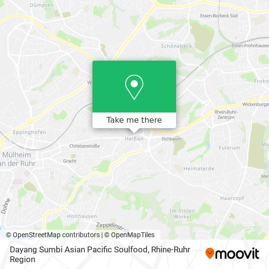 Dayang Sumbi Asian Pacific Soulfood map