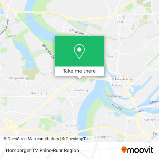 Homberger TV map