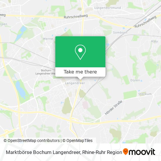 Marktbörse Bochum Langendreer map