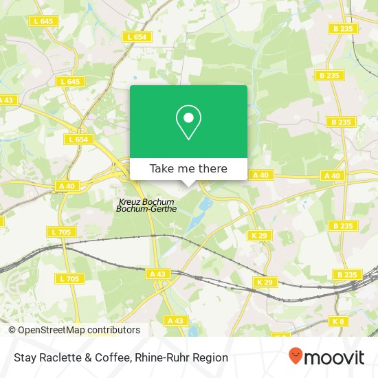 Stay Raclette & Coffee, Am Einkaufszentrum Harpen, 44791 Bochum map