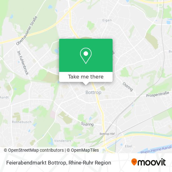 Feierabendmarkt Bottrop map