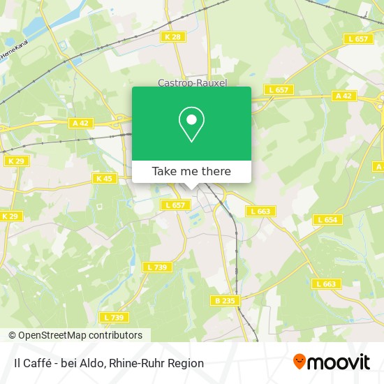Карта Il Caffé - bei Aldo