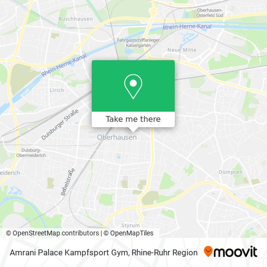 Amrani Palace Kampfsport Gym map