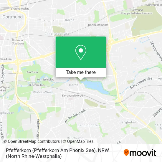 Карта Pfefferkorn (Pfefferkorn Am Phönix See)