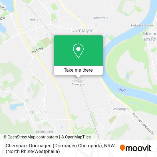 Карта Chempark Dormagen