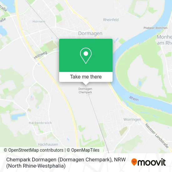 Карта Chempark Dormagen