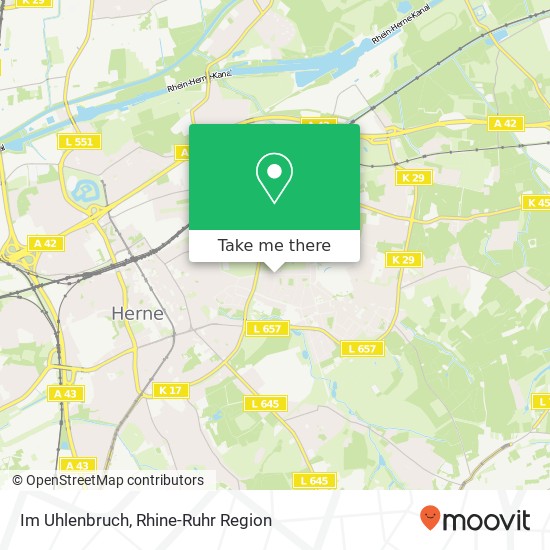 Im Uhlenbruch map