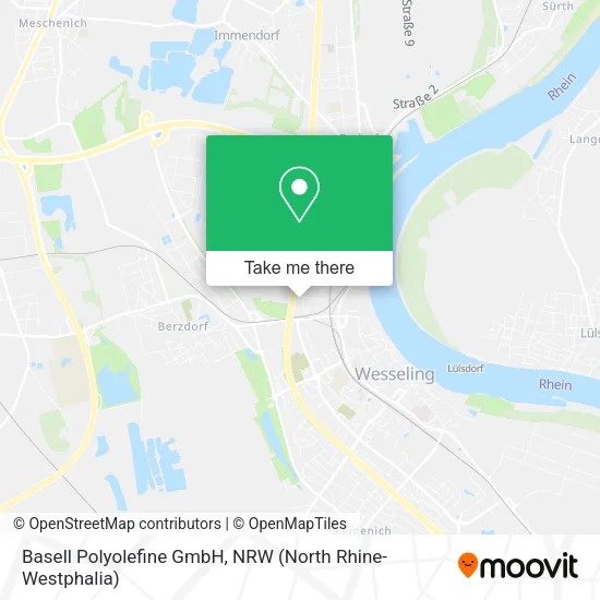 Карта Basell Polyolefine GmbH