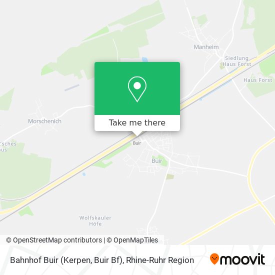 Bahnhof Buir (Kerpen, Buir Bf) map