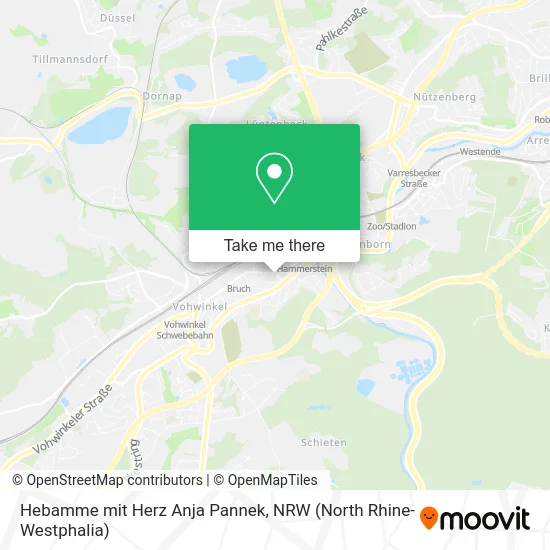 Карта Hebamme mit Herz Anja Pannek