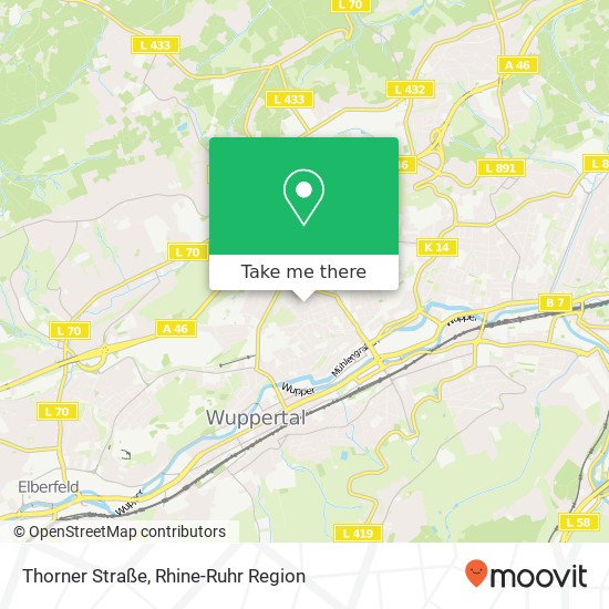 Thorner Straße map