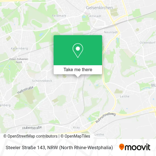 Steeler Straße 143 map