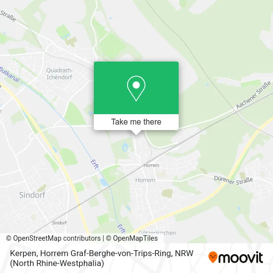 Карта Kerpen, Horrem Graf-Berghe-von-Trips-Ring