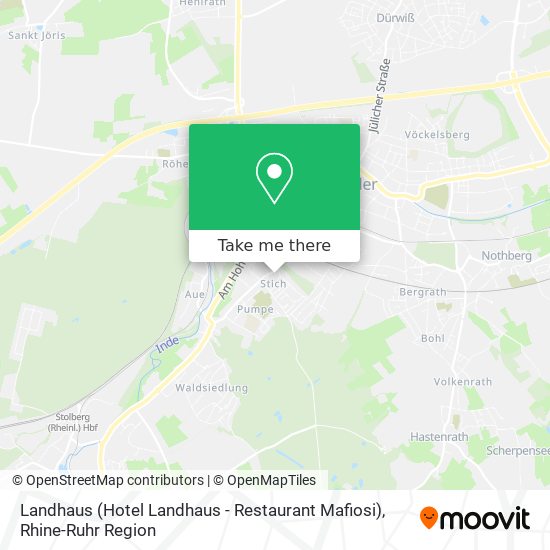 Landhaus (Hotel Landhaus - Restaurant Mafiosi) map