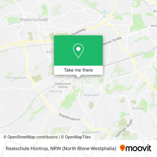 Realschule Höntrop map