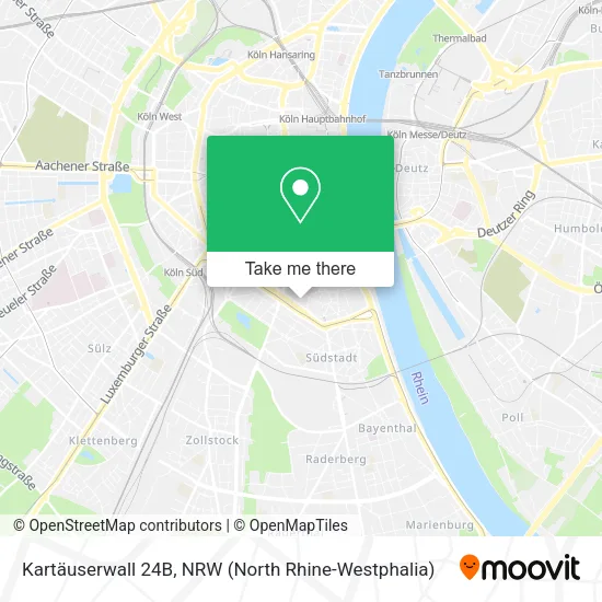 Карта Kartäuserwall 24B