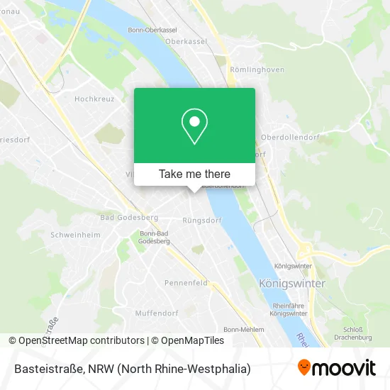 Карта Basteistraße