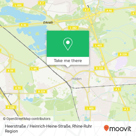 Heerstraße / Heinrich-Heine-Straße map