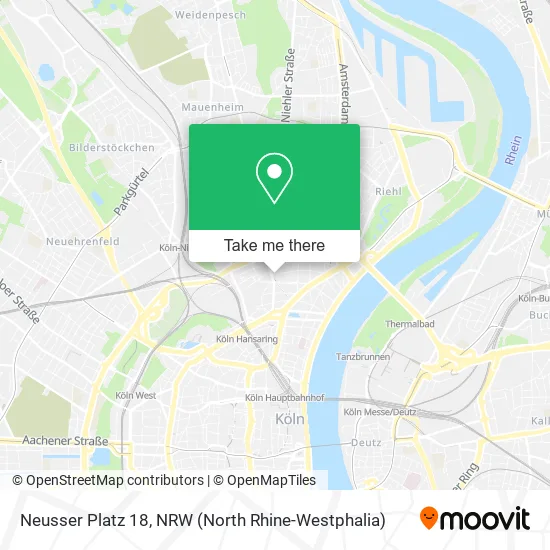 Карта Neusser Platz 18