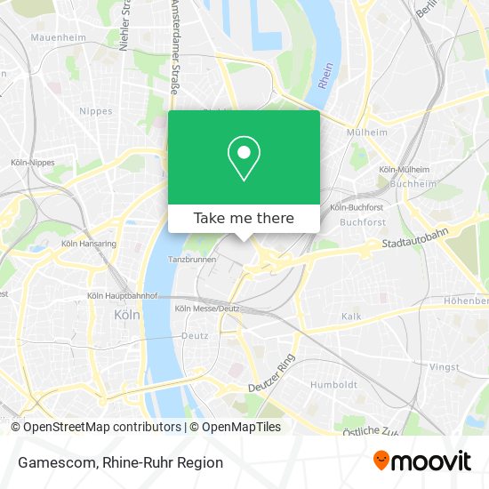 Gamescom map