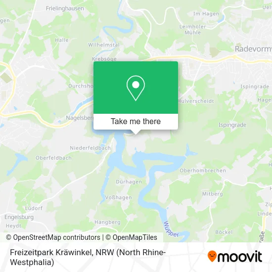 Freizeitpark Kräwinkel map