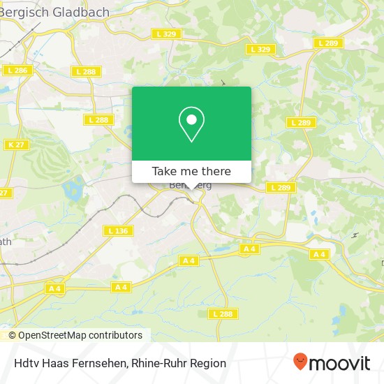 Hdtv Haas Fernsehen map