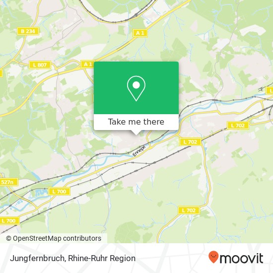 Карта Jungfernbruch
