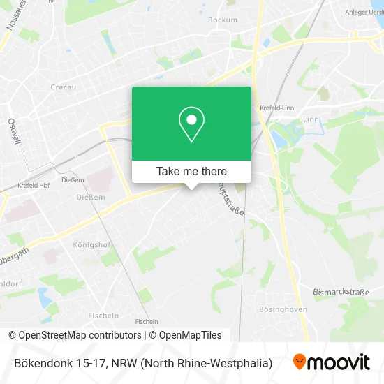 Карта Bökendonk 15-17