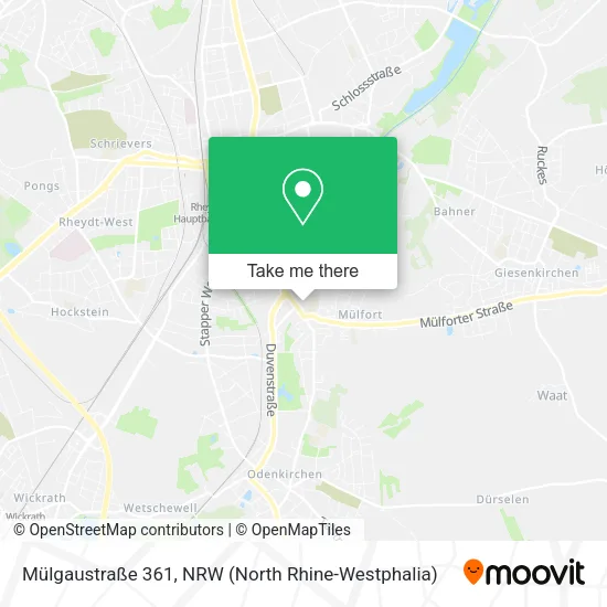 Карта Mülgaustraße 361