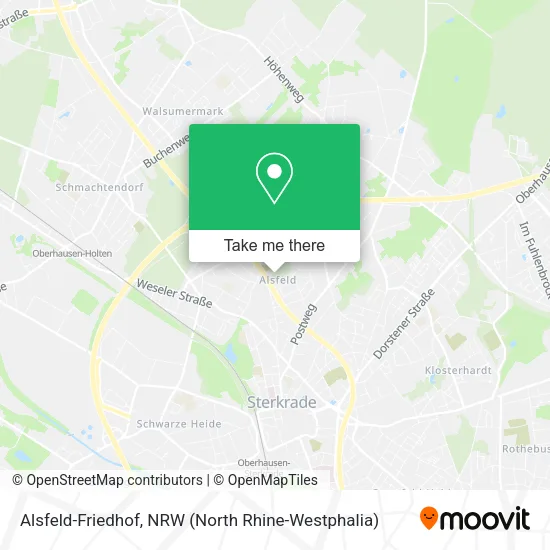 Карта Alsfeld-Friedhof