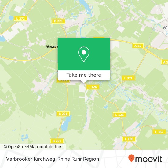 Varbrooker Kirchweg map