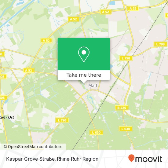 Kaspar-Grove-Straße map