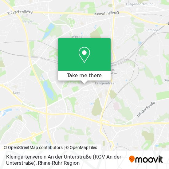Карта Kleingartenverein An der Unterstraße