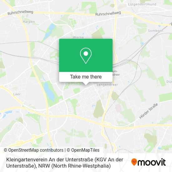 Kleingartenverein An der Unterstraße map