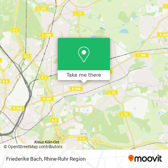 Friederike Bach map