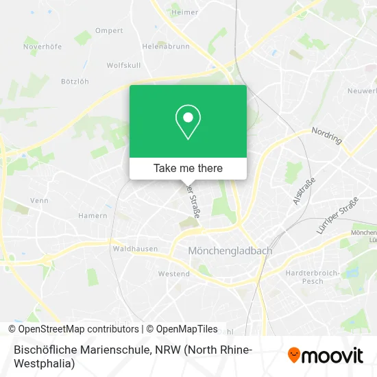 Bischöfliche Marienschule map