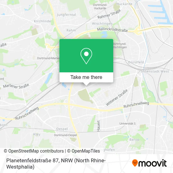 Planetenfeldstraße 87 map